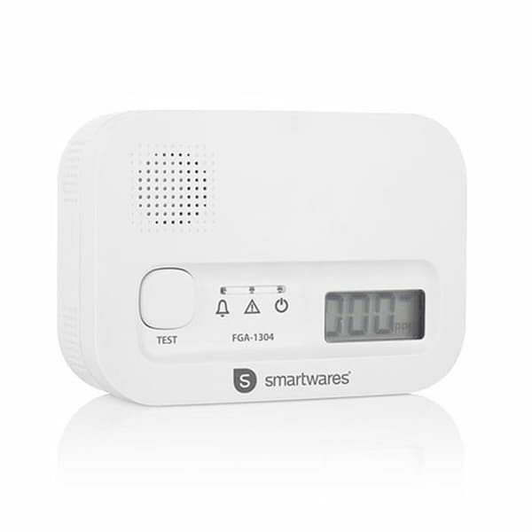 Kombineret røg- og kuliltedetektor Smartwares FGA-13041 85 dB Hvid
