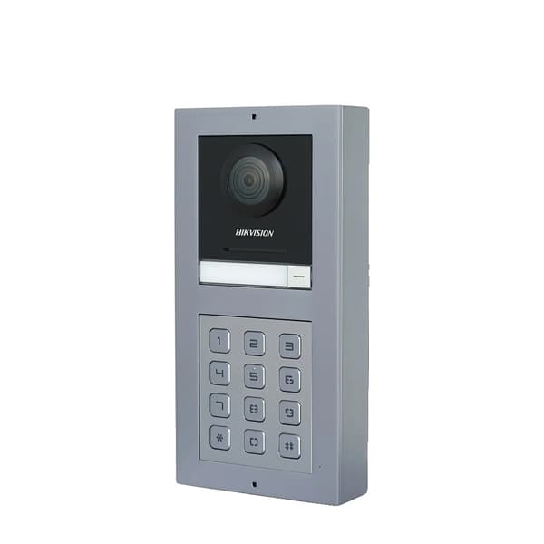 Hikvision Dørklokke, Flersproget Support, POE Funktionalitet,med Surface-boks