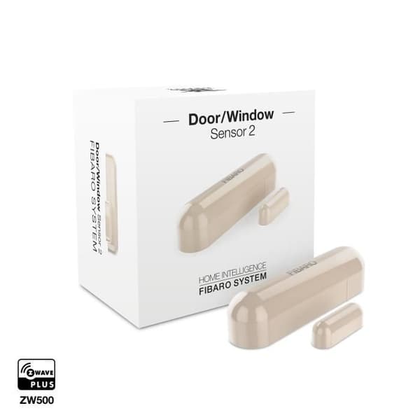 Z-Wave öppningsdetektor med temperatursond - Fibaro