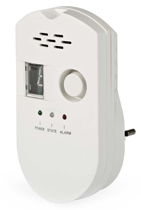 Nedis DTCTG10CWT gas detector LPG, Natural gas