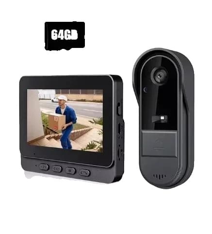Langaton videovideopuhelin, 4,3 tuuman näyttö, 1280+720 resoluutio,64G SD-kortilla