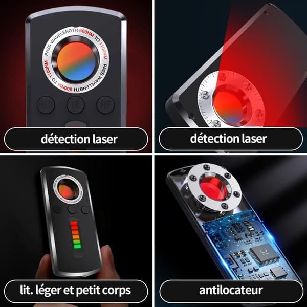 Anti-spion detektor 100mhz-8ghz anti-ljud anti-spion anti-video anti-plats reservdel hemsäkerhet