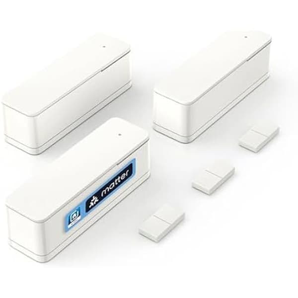 Dörr-/fönsterkontakt II Bosch Smart Home [+M], intelligent sensor för energieffektiv uppvärmning, flexibel användning