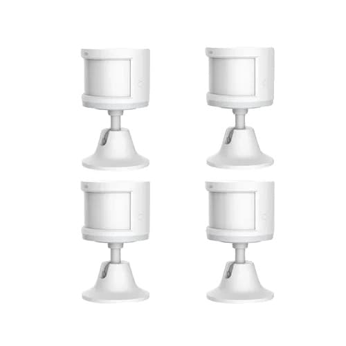 Aqara Menneskekropssensor, Zigbee Kommunikation, 7m Detektionsafstand,4 stk. kropssensor
