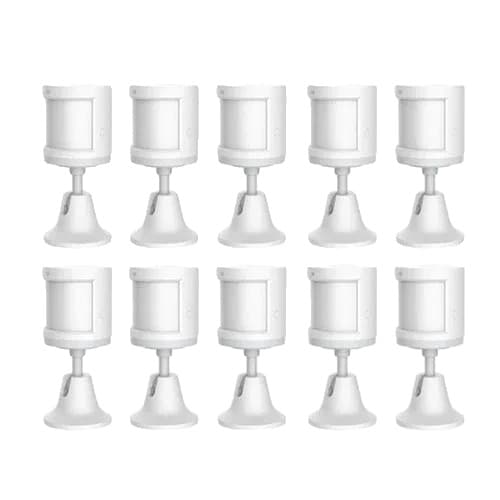 Aqara Menneskekropssensor, Zigbee Kommunikation, 7m Detektionsafstand,10 stk. kropssensor