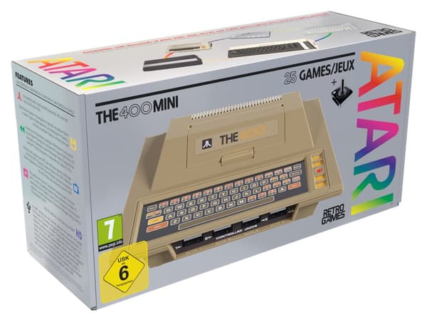 Atari THE400 Mini Retro Console Hvit