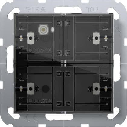 GIRA tryckknappssensor 4 Comfort 2x KNX System 55 504200