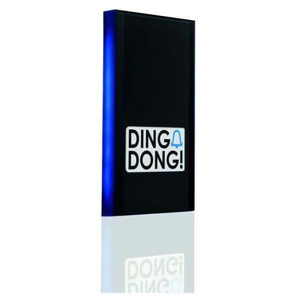 Telegärtner DoorLine Pro exklusiv färg, 4,3 TFT, 130 x 25 x 240 mm, Svart