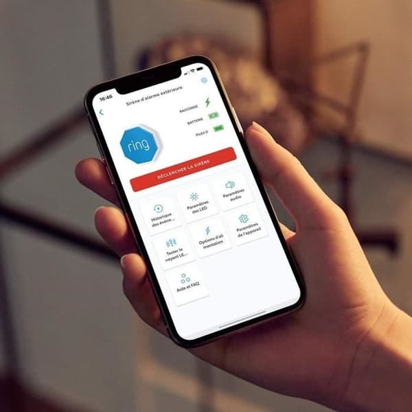 RING - Ring Alarm Säkerhetssats - Larm Utomhus Siren