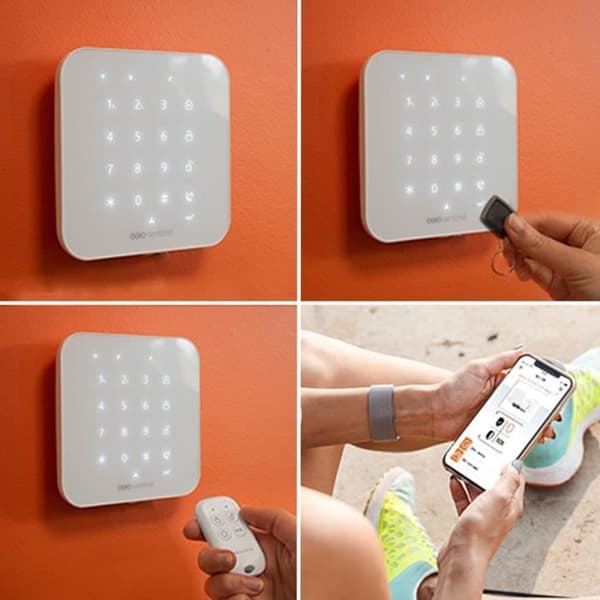 Trådløs alarm tilsluttet Wi-Fi og GSM 4G - KitAlarm - SCS SENTINEL