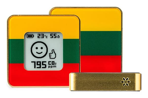 AIRVALENT Luksuriøst sort, guld batteri