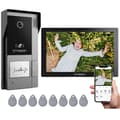 Pikkukuva 1 / 4: WiFi-videopuhelinjärjestelmä, 7 tuuman värikosketusnäyttö, 1080P-kamera, kaksisuuntainen ääni