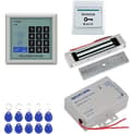 Miniatyrbillede 1 af 2: Døradgangskontrolsystem, RFID-tastatur, 2000 brugerkapacitet, 125KHz frekvens,Sæt 4(280KG Lås)