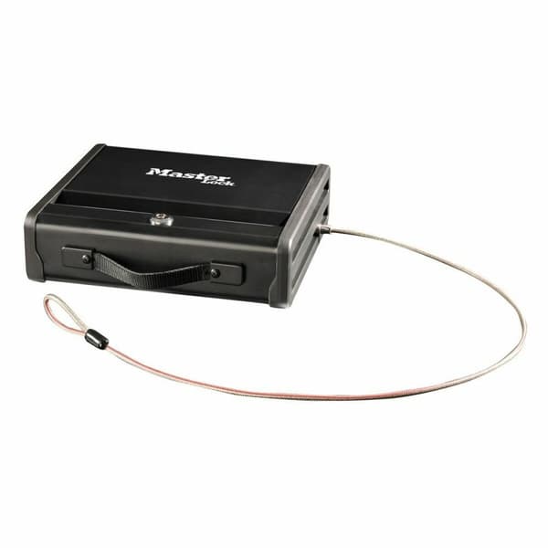 Kassaskåp Master Lock Svart Stål