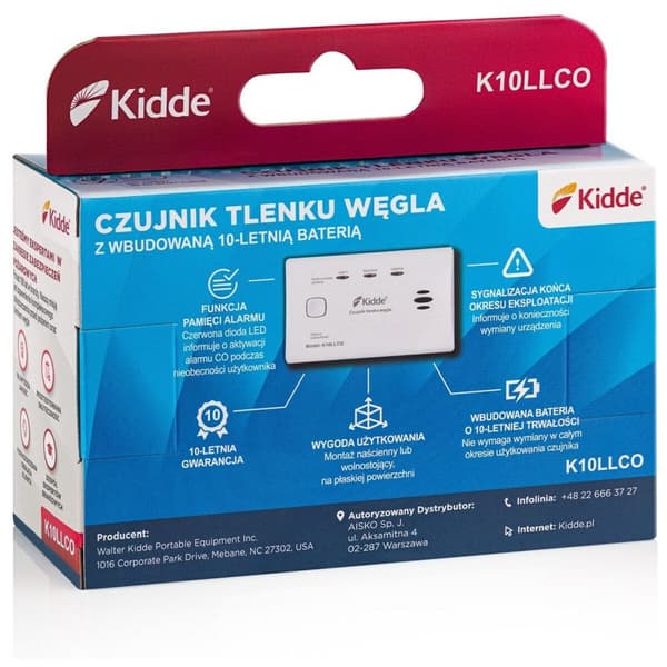 Hälytysjärjestelmä Kidde K10LLCO