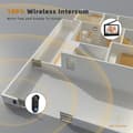 Miniatyrbillede 2 af 4: Trådløs Video Dørtelefon, 1080p Opløsning, 7 Tommer Touchskærm