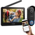 Miniatyrbillede 1 af 4: Trådløs Video Dørtelefon, 1080p Opløsning, 7 Tommer Touchskærm