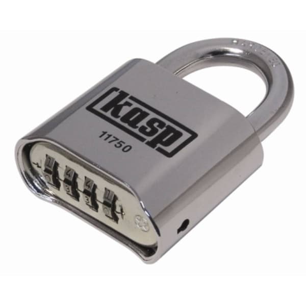 Kasp K11750D Hänglås 50 mm Silver Kombination