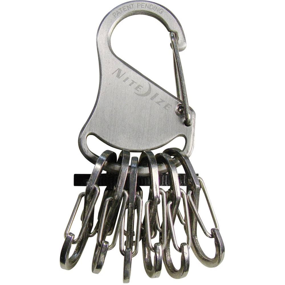 NITE Ize KeyRack Locker Nyckelkarbinhake Silver 1 st