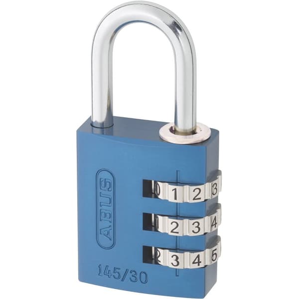 ABUS ABVS46614 Hänglås 31.5 mm Blå Kombination