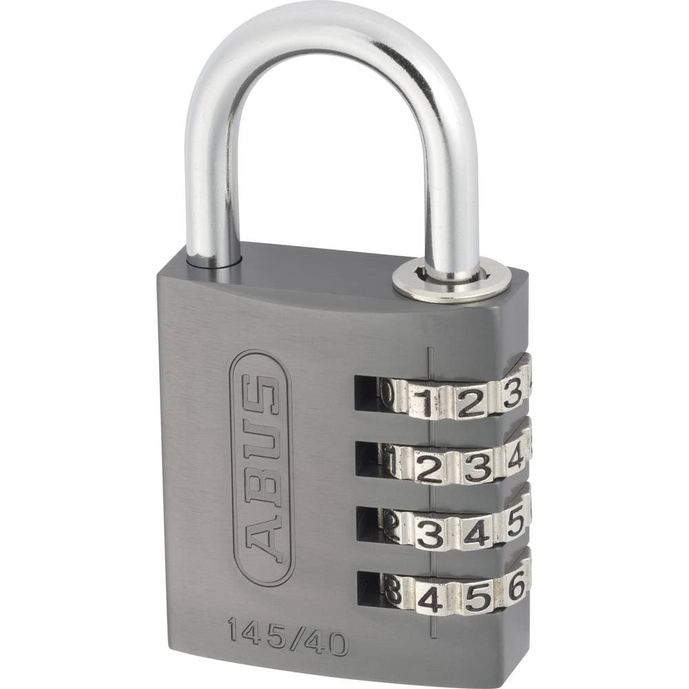 ABUS ABVS48806 Hänglås 41.5 mm Titanium Kombination