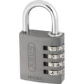 Miniatyrbild 1 av 3: ABUS ABVS48806 Hänglås 41.5 mm Titanium Kombination
