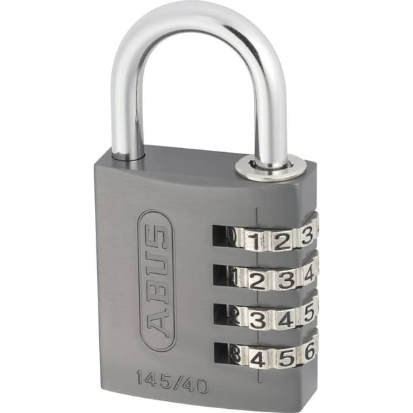 ABUS ABVS48806 Hänglås 41.5 mm Titanium Kombination