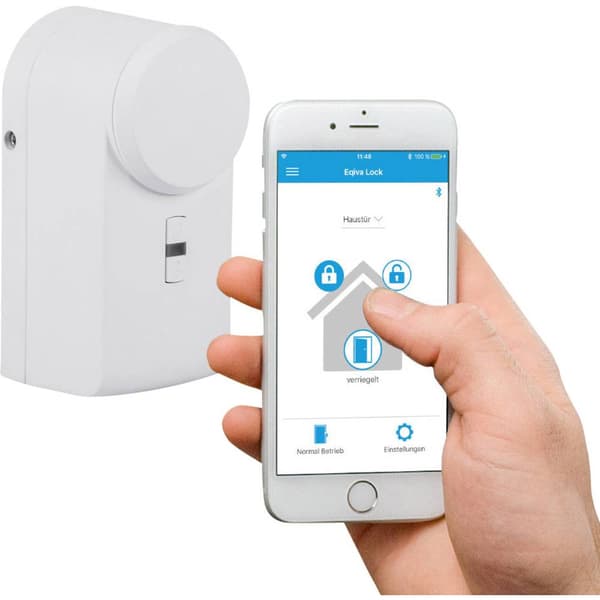 eqiva 142950A0 Dörrlås ställdon IP20 Bluetooth-ready