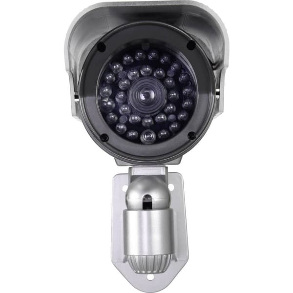 Sygonix SY-3420674 Kamera-attrapp med solcellsmodul, med blinkande LED