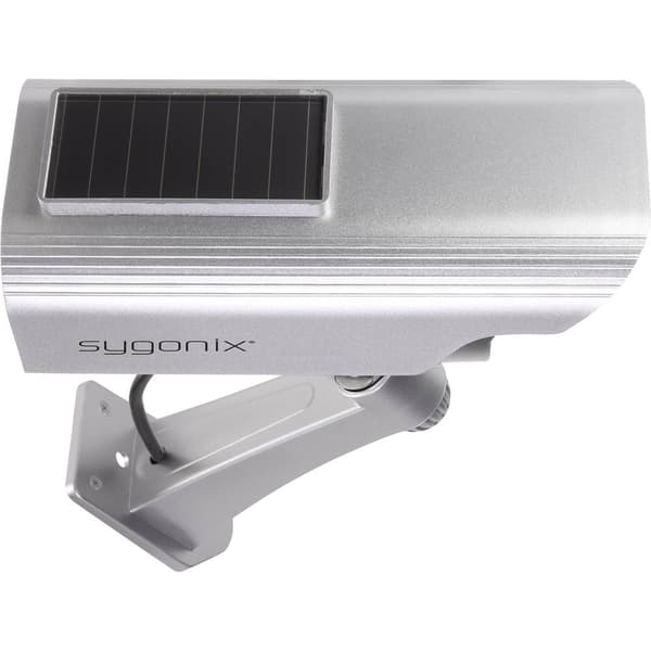 Sygonix SY-3420674 Kamera-attrapp med solcellsmodul, med blinkande LED