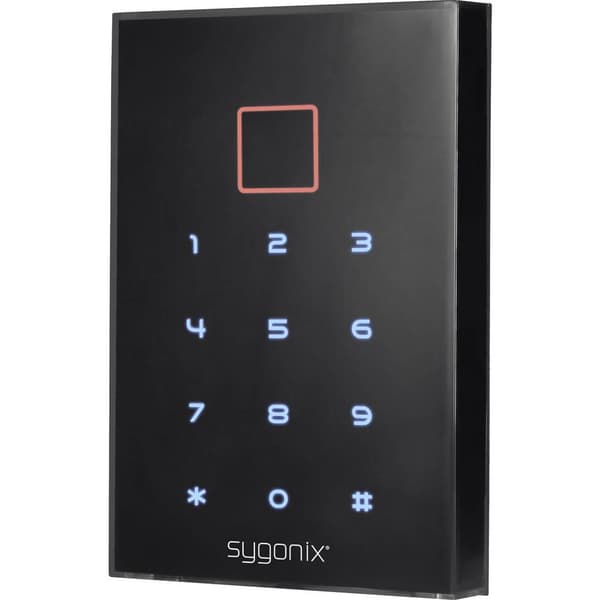 Sygonix SY-3435062 Kodlås Ytmontering 12 V/DC IP66 med upplyst knappsats, med Touchscreen