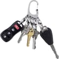 Miniatyrbild 4 av 4: NITE Ize Nyckelkarbinhake KLKBF-11-R6 BigFoot Locker KeyRack Rostfritt stål 1 st