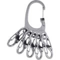 Miniatyrbild 1 av 4: NITE Ize Nyckelkarbinhake KLKBF-11-R6 BigFoot Locker KeyRack Rostfritt stål 1 st