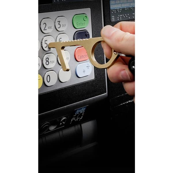 KEY SMART Nyckelring KS904-BRS CleanKey Mässing 1 st