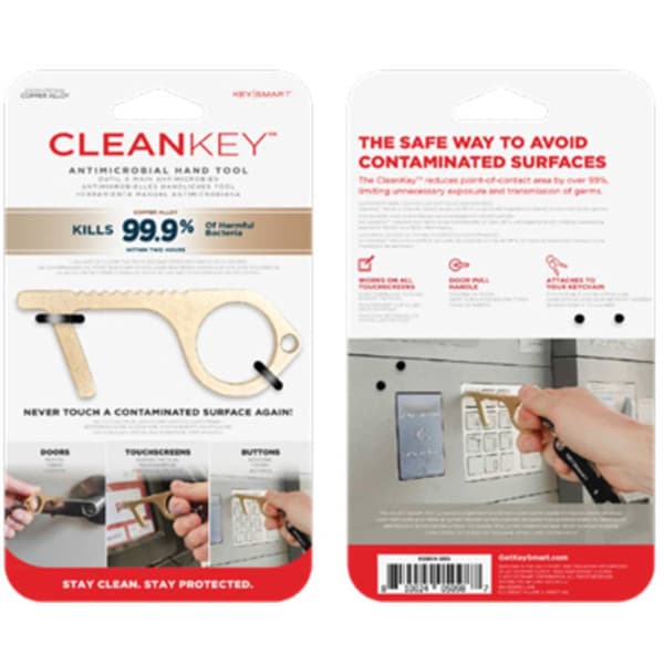 KEY SMART Nyckelring KS904-BRS CleanKey Mässing 1 st