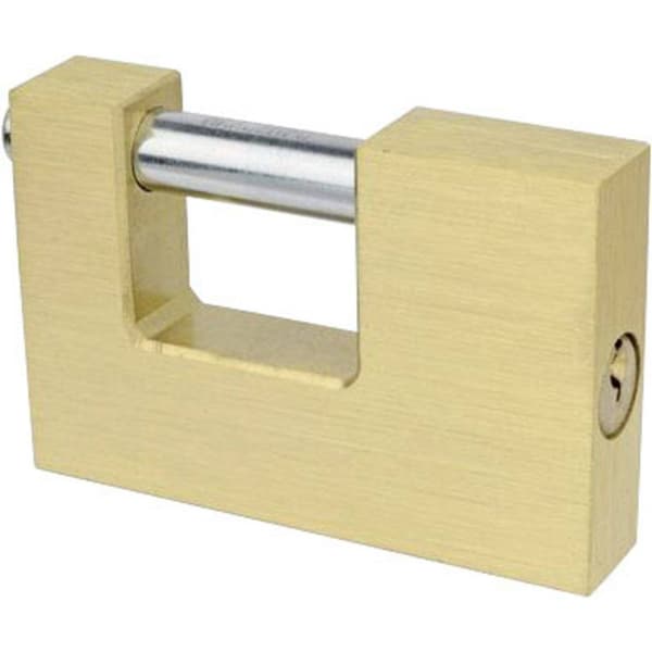 Brüder Mannesmann M41360 Hänglås 60 mm Lika låsning Guld Profilcylinder-hänglås