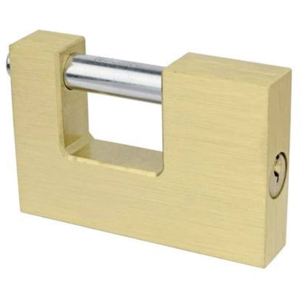 Brüder Mannesmann M41360 Hänglås 60 mm Lika låsning Guld Profilcylinder-hänglås