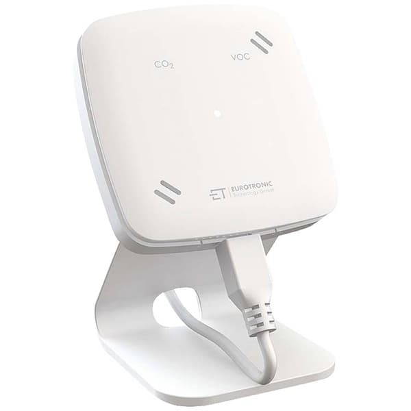 Eurotronic CO2-trafikljus/luftkvalitetssensor 230 V Detektering Koldioxid