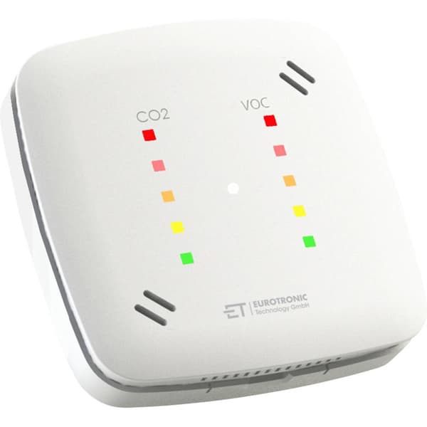Eurotronic CO2-trafikljus/luftkvalitetssensor 230 V Detektering Koldioxid