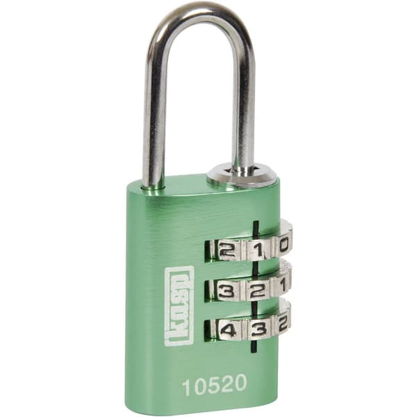 Kasp K10520GRED Hänglås 20 mm Grön Kombination