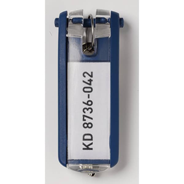 Durable Nyckelring 195707 Key Clip - 1957 Blå 6 st