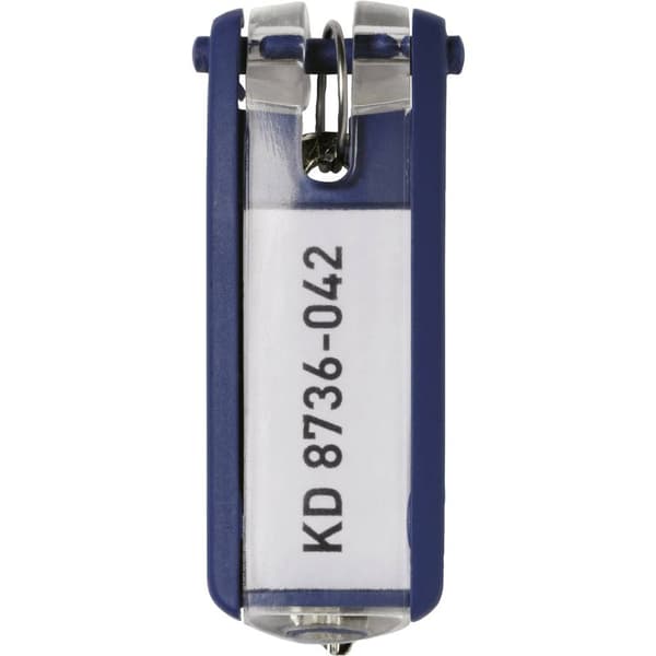 Durable Nyckelring 195707 Key Clip - 1957 Blå 6 st