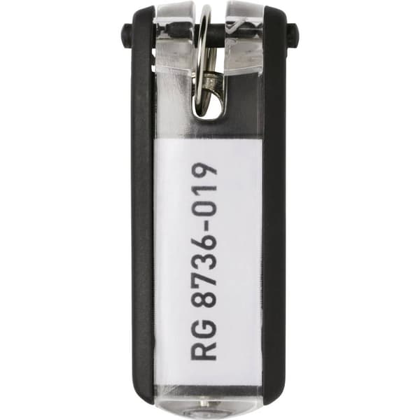 Durable Nyckelring 195701 Key Clip - 1957 Svart 6 st