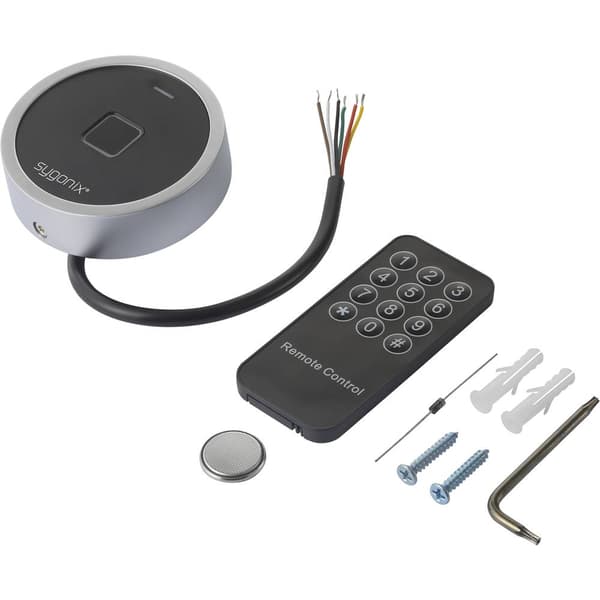 Sygonix SY-4599776 Fingeravtryck/RFID-åtkomstsystem Utanpåliggande 9 V/DC, 18 V/DC IP66
