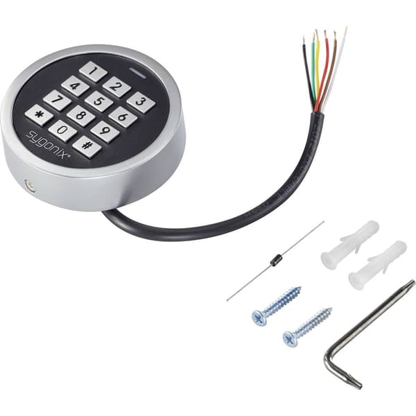 Sygonix SY-4599778 Kodlås Utanpåliggande 18 V/DC IP66