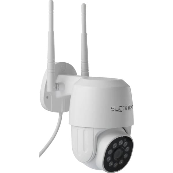 Sygonix PTZ WLAN SY-4760960 LAN, WiFi IP Övervakningskamera 1920 x 1080 pixel