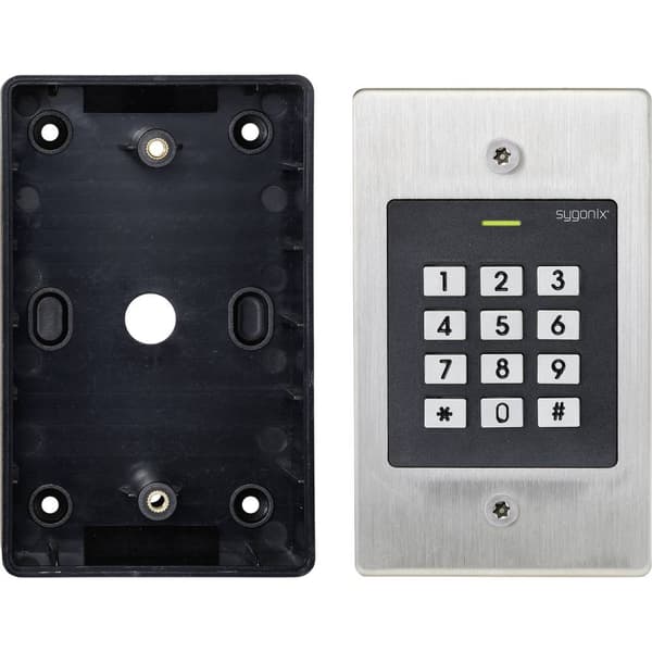 Sygonix SY-4760956 Kodknappsats med RFID Infälld 12 V/DC, 18 V/DC IP66