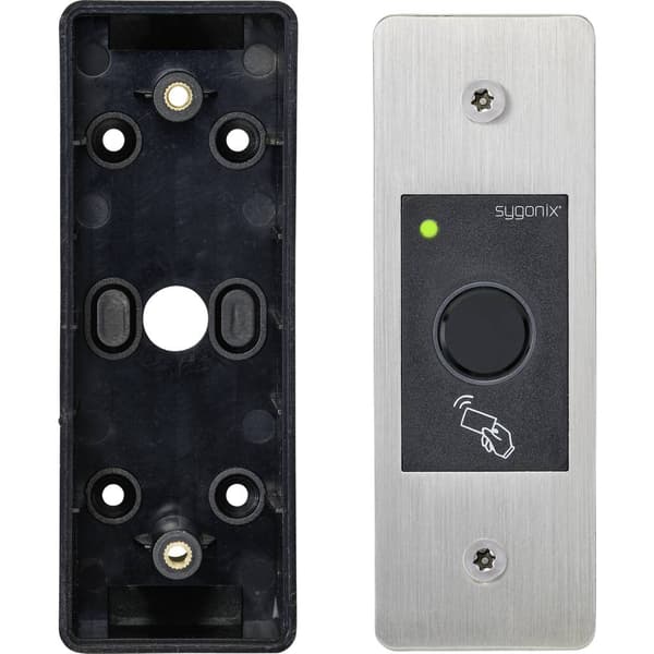Sygonix SY-4760952 Fingeravtryck/RFID-åtkomstsystem Infälld 12 V/DC, 18 V/DC IP66