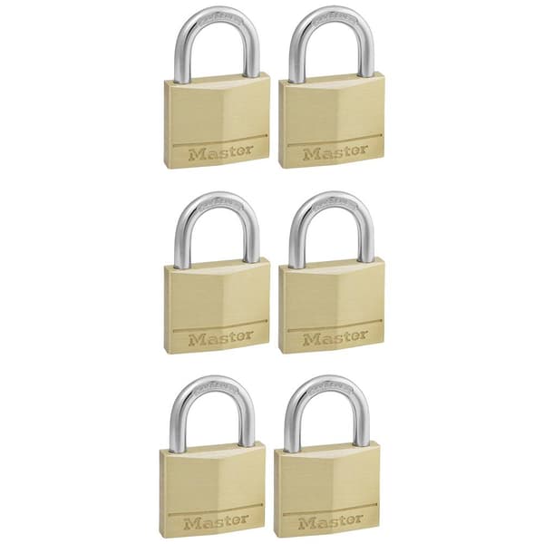 Master Lock P22214 Hänglås Lika låsning Guld, Silver Nyckel