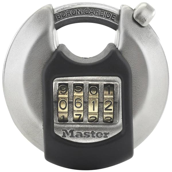 Master Lock P23615 Hänglås Silver, Svart